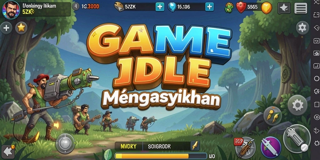 Tampilan gameplay menarik dan menyenangkan di 5ZK.