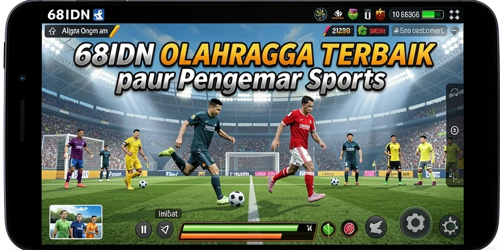 Tampilan gameplay dari 68IDN yang mengesankan dan mendebarkan.