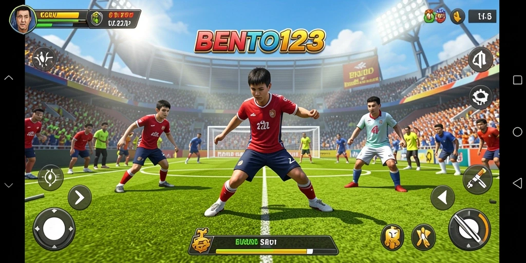 Tampilan menarik dari gameplay aktif di BENTO123.