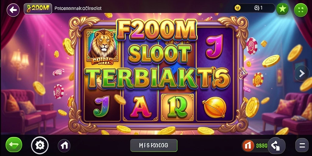 Gameplay F200M yang menegangkan dengan gulungan berputar.