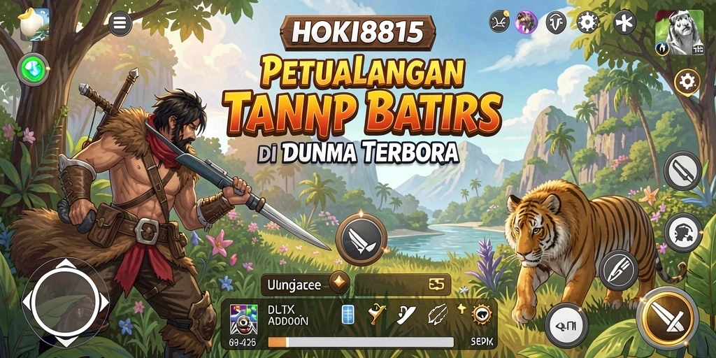 Tangkapan layar HOKI8815 menampilkan aksi seru dalam dunia terbuka.