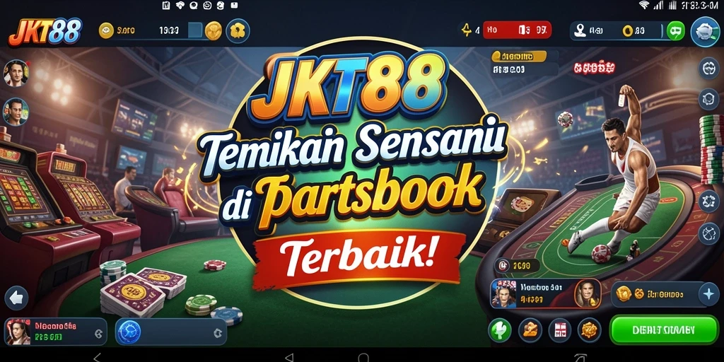 Tampilan gameplay menarik di JKT88 untuk taruhan olahraga.