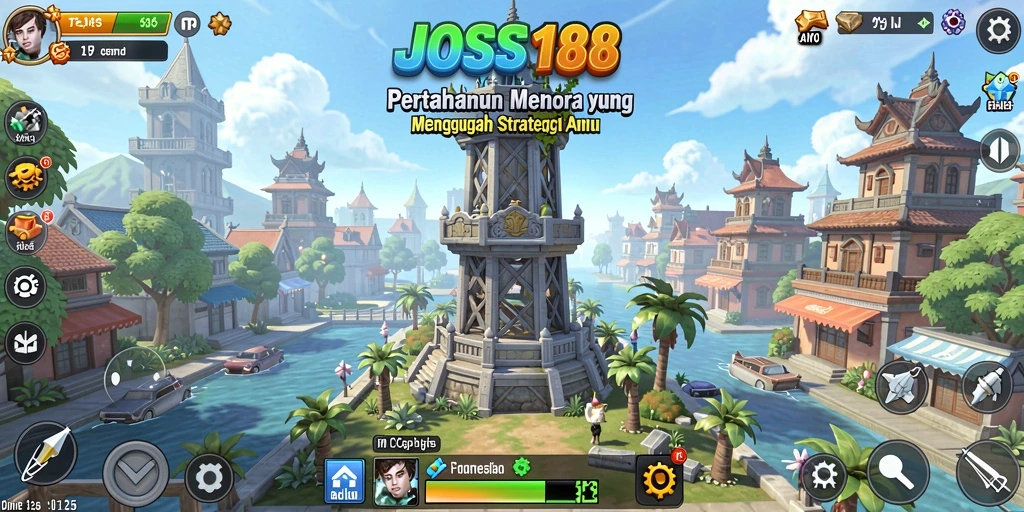 Gameplay JOSS188 yang seru dan menegangkan dalam Tower Defense.