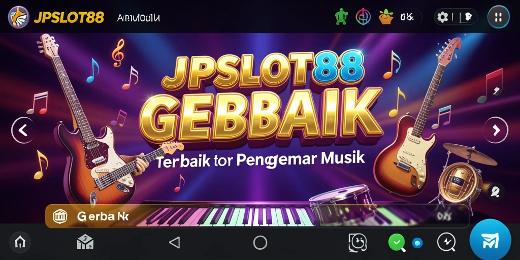 Screenshot JPSLOT88 menampilkan gameplay menakjubkan dengan musik yang menggugah semangat.
