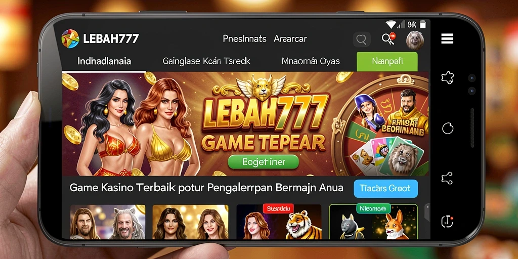 Screenshot menampilkan gameplay seru di LEBAH777 dengan tema kasino.
