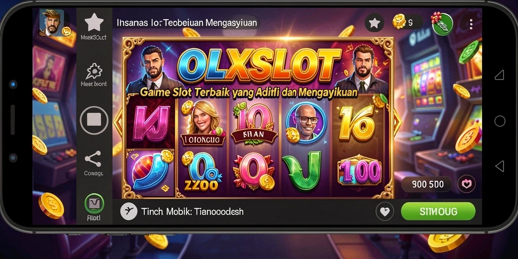 Gameplay OLXSLOT yang seru dengan tema slot yang beragam.