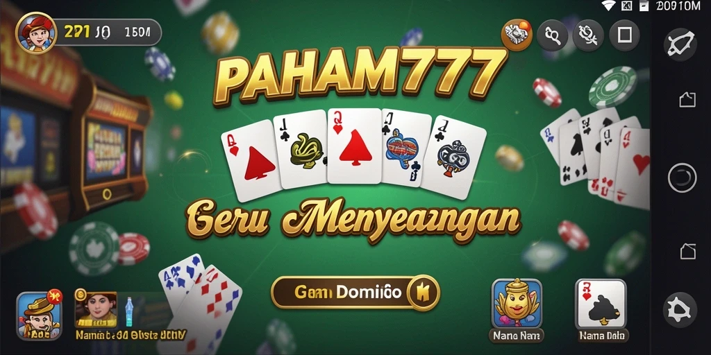 Tampilan menarik dan seru dari gameplay PAHAM777.