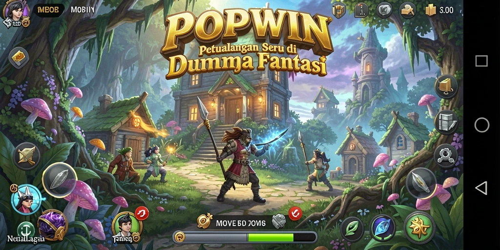 Gameplay seru dengan petualangan luar biasa di dunia fantasi.