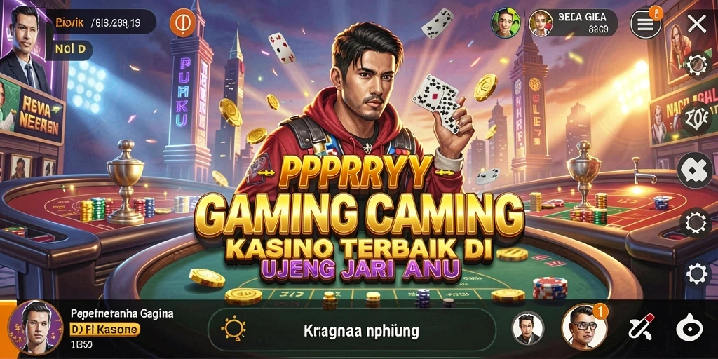 Screenshot utama PPRRYY menampilkan gameplay kasino yang mendebarkan.