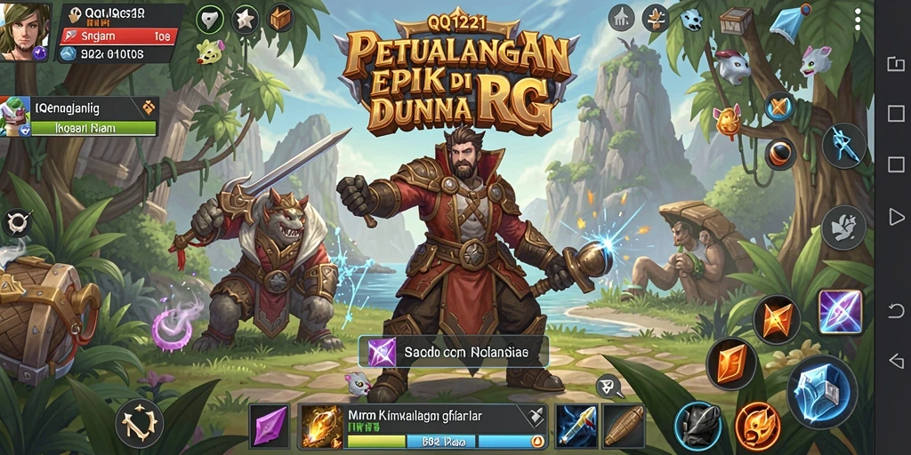 Gameplay QQ1221 yang seru dan menantang di dunia RPG.