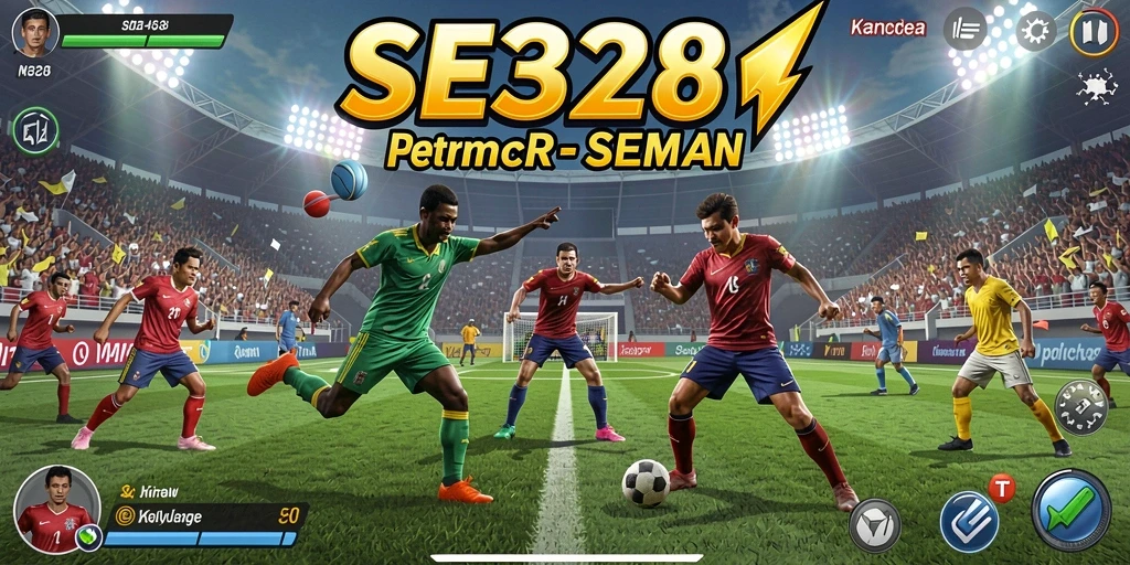 Tampilan menakjubkan dari aksi olahraga dalam SE328.