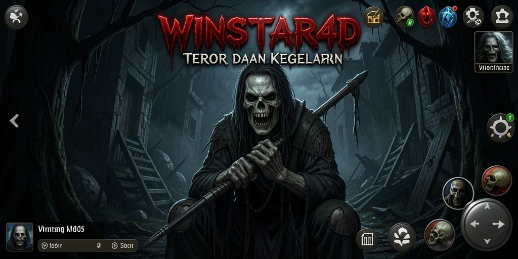 Gameplay seram dalam WINSTAR4D yang menyedihkan dan menegangkan.