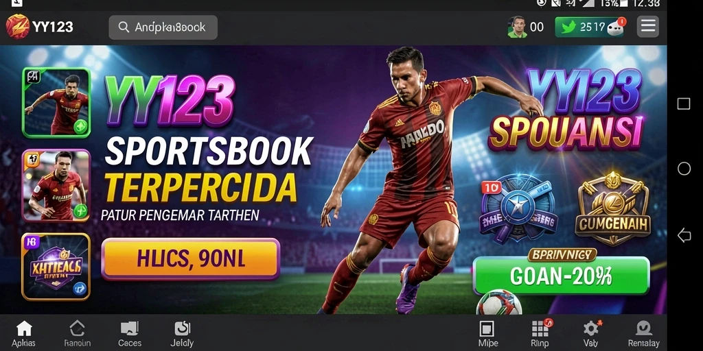 Tampilan menarik dari gameplay YY123 dalam taruhan olahraga.